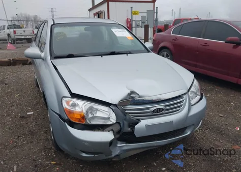 2007 Kia Spectra Ex z USA, uszkodzony, nr VIN KNAFE121X75466455